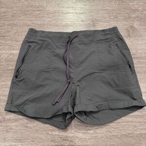 Eddie Bauer Shorts Mens Medium‎ Gray Lightweight Outdoors Cargo Hiking Nylon